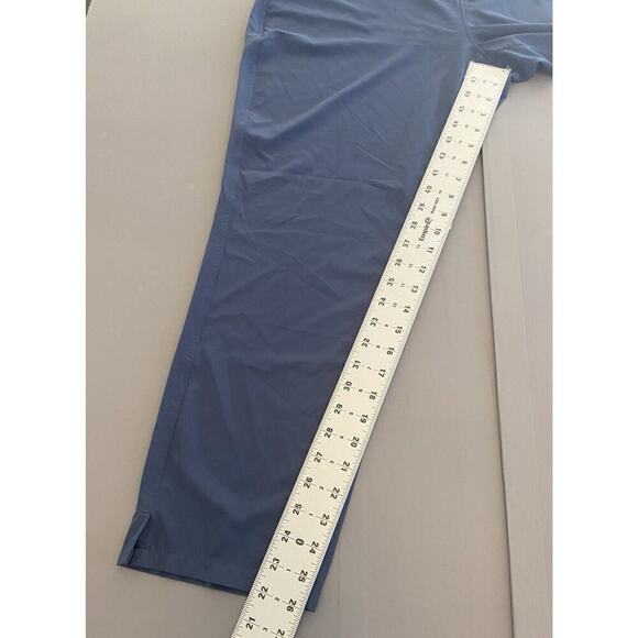 Eddie Bauer Womens XL Pull On Elastic Waist Stretch Outdoor Pants Blue - Picture 6 of 12